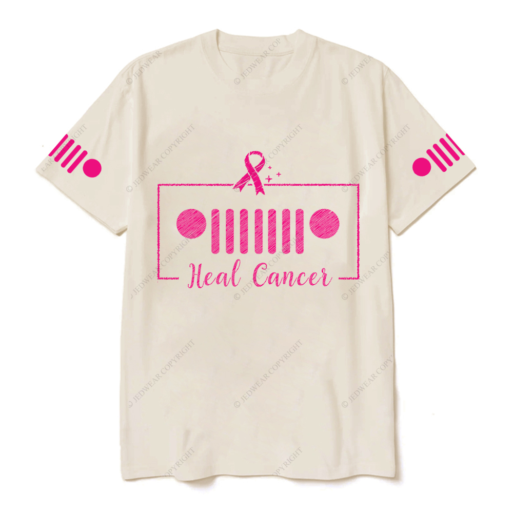 Breast Cancer Heal Cancer Breast Cancer Awareness Jp T-Shirt