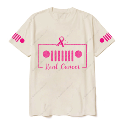 Breast Cancer Heal Cancer Breast Cancer Awareness Jp T-Shirt
