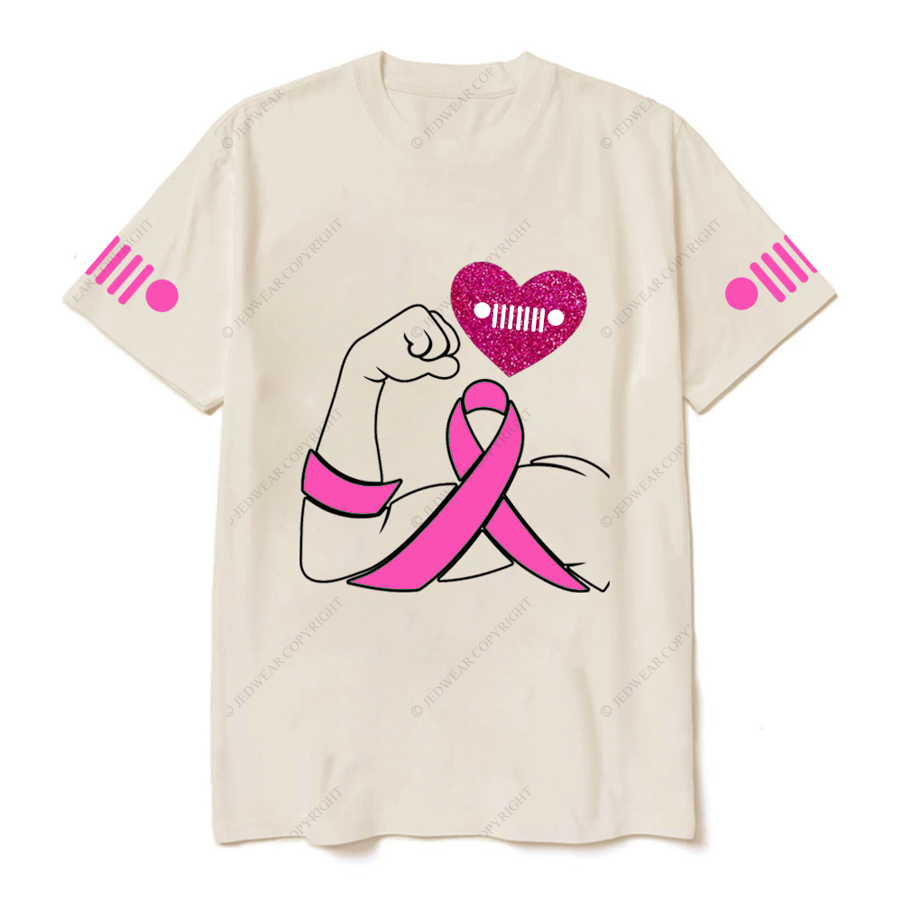 Defeating Breast Cancer Come On Love Arms Jp T-Shirt