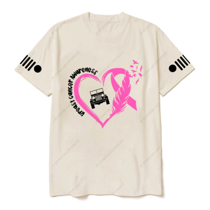 Breast Cancer Awareness Love Butterfly Jp T-Shirt