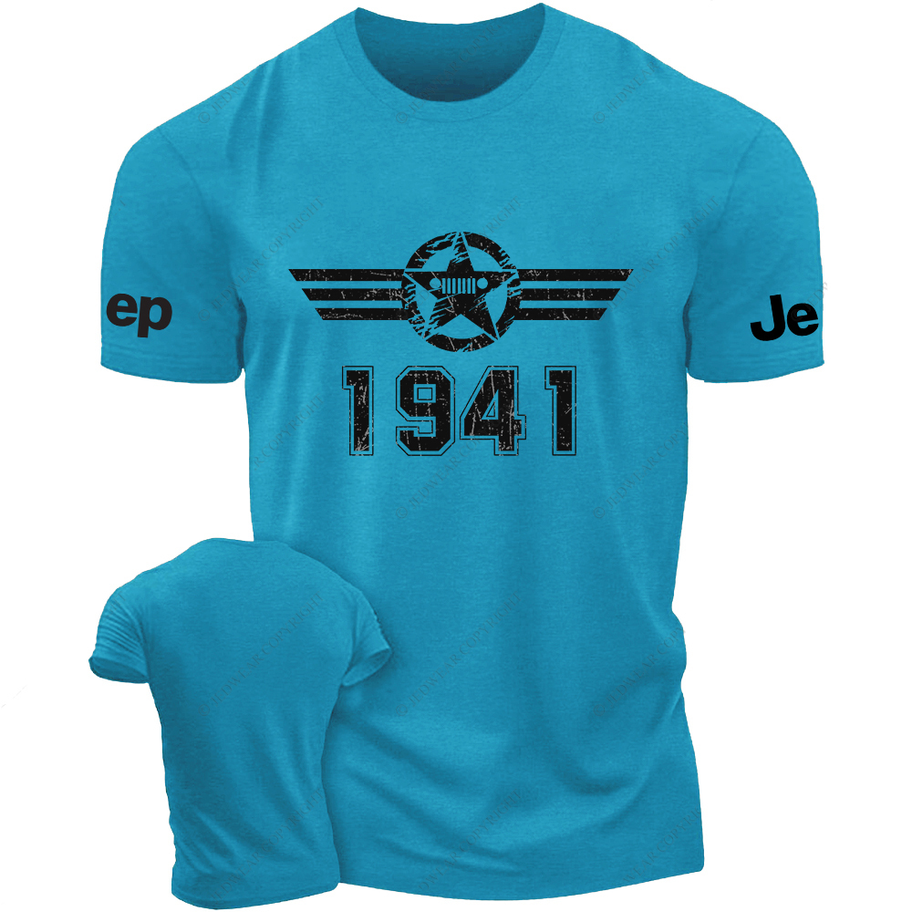 Military Star Old Created Time Since 1941 Vintage Style Jp T-Shirt