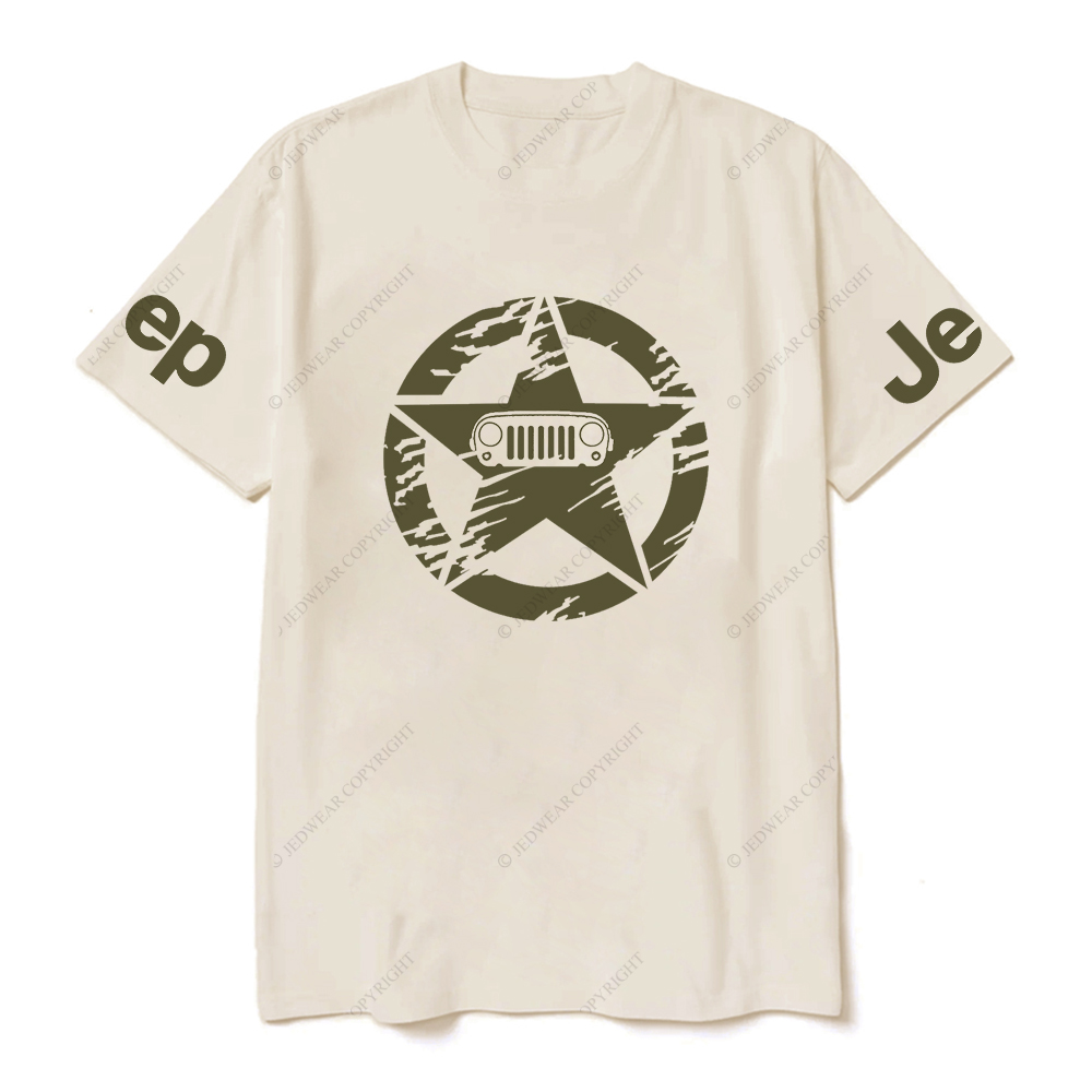 Military Star Military Green Designs JP T-Shirt