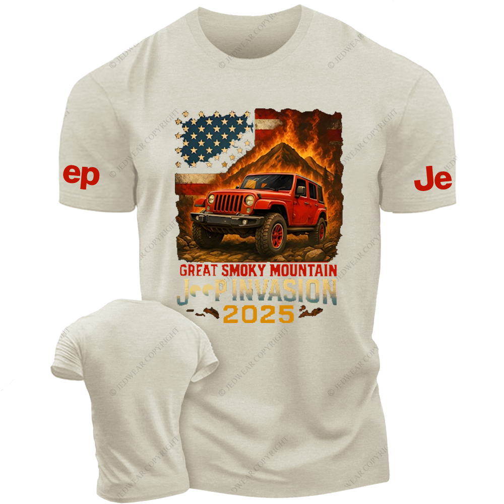 Great Smoky Mountain  Invasion Vintage Style Jp T-Shirt