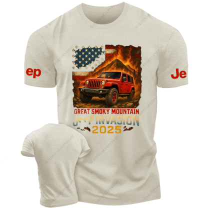 Great Smoky Mountain  Invasion Vintage Style Jp T-Shirt