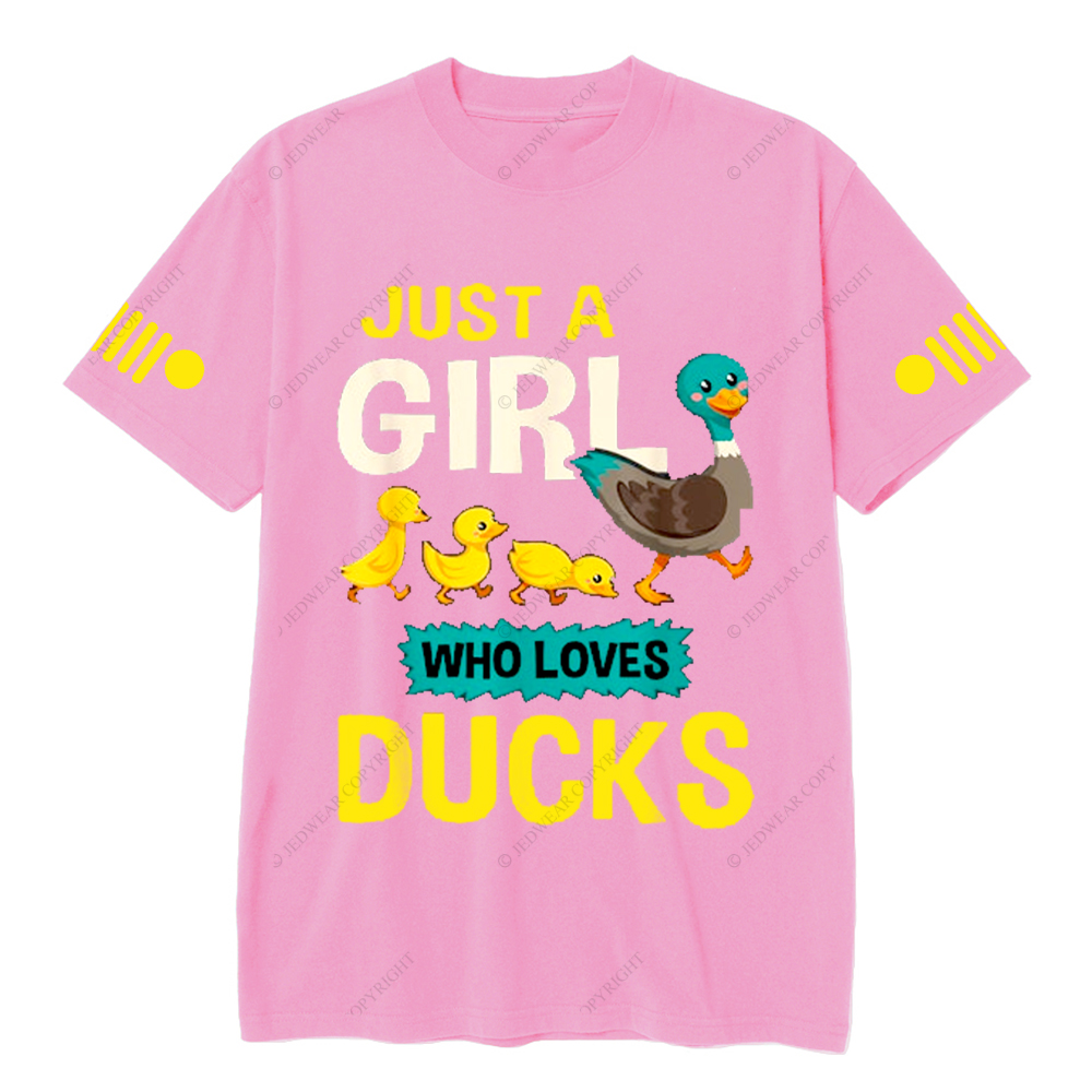 Just A Girl Who Loves Ducks Jp T-Shirt