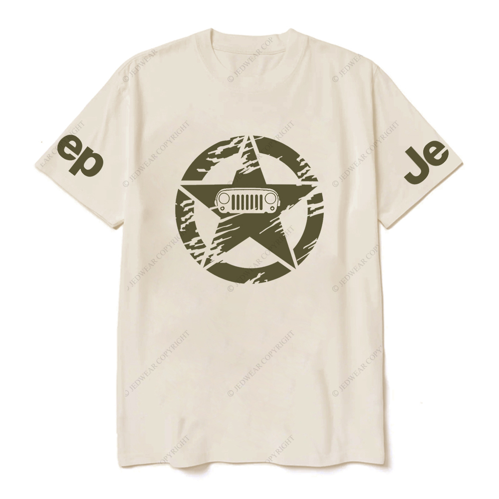 Military Star Military Green Designs JP T-Shirt