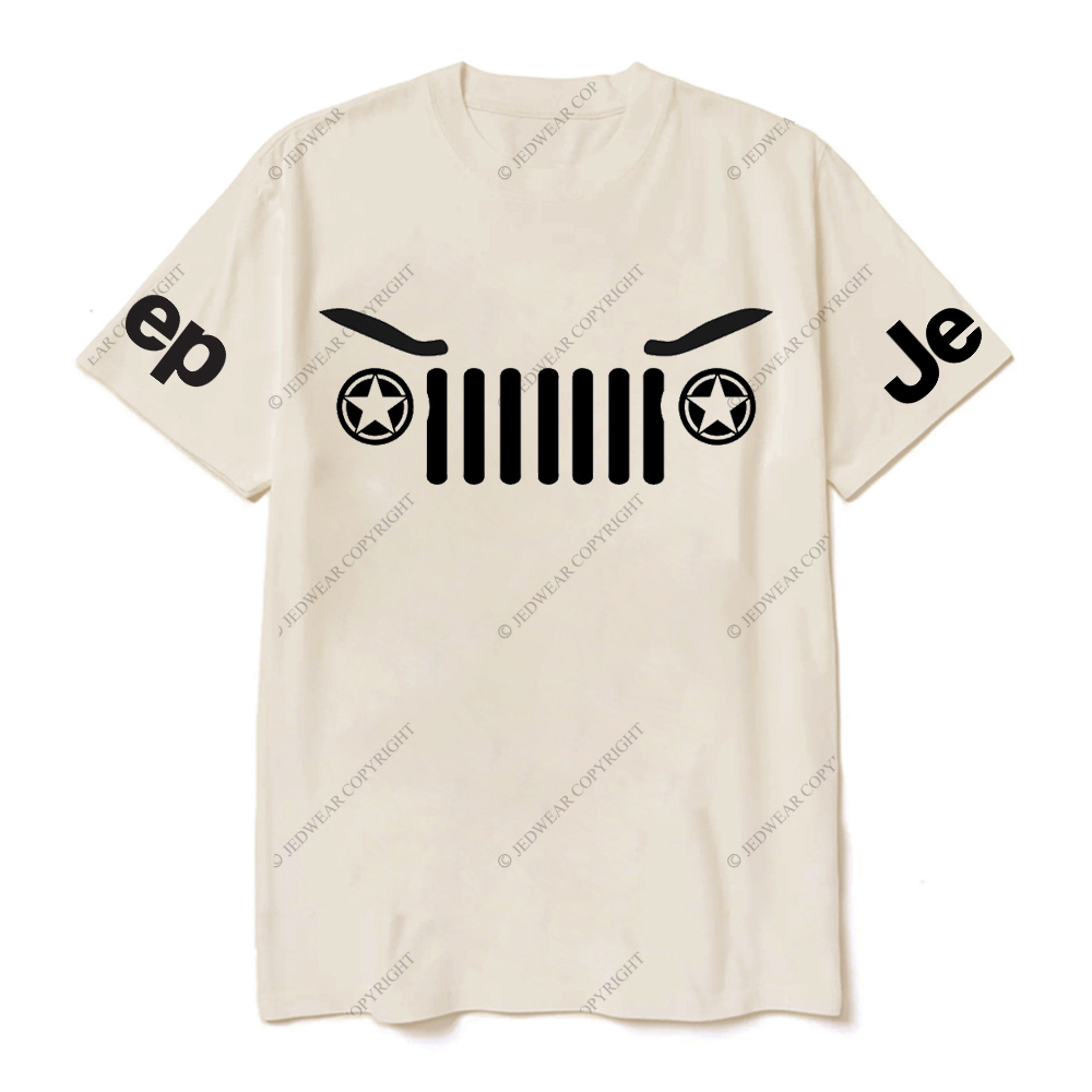 Iconic Jp Grill and Star Emblem JP T-shirt