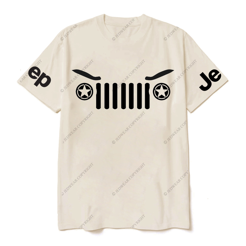 Iconic Jp Grill and Star Emblem JP T-shirt