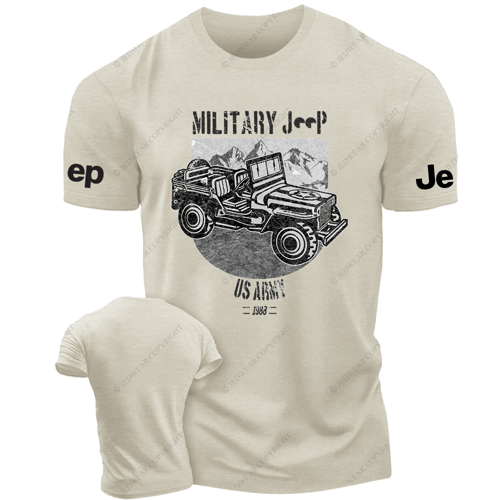 Military US Jp Army 1988 Vintage Style Mountain Jp T-Shirt