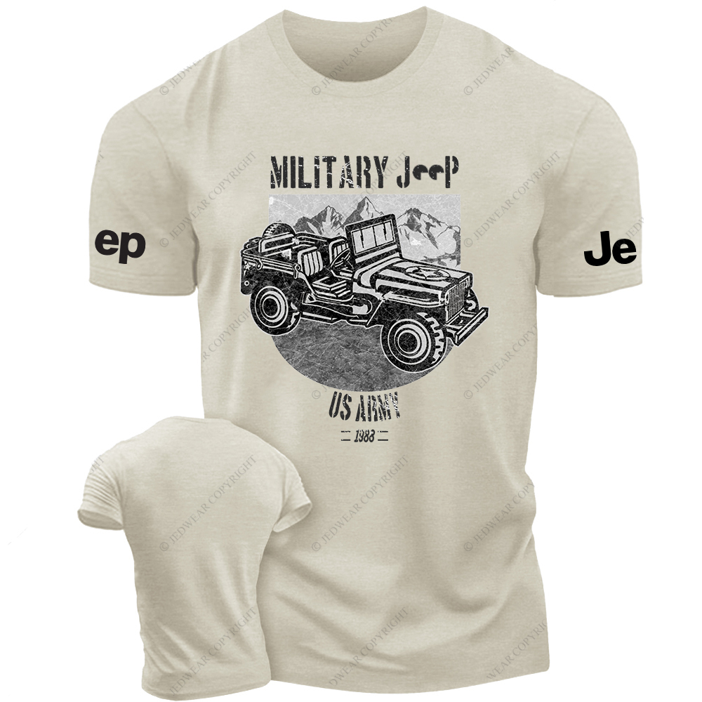 Military US Jp Army 1988 Vintage Style Mountain Jp T-Shirt