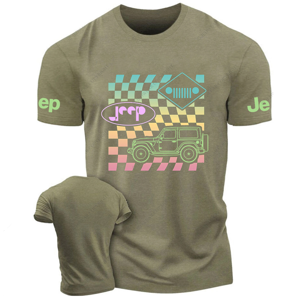 Jp Green Chess Square Jp T-Shirt