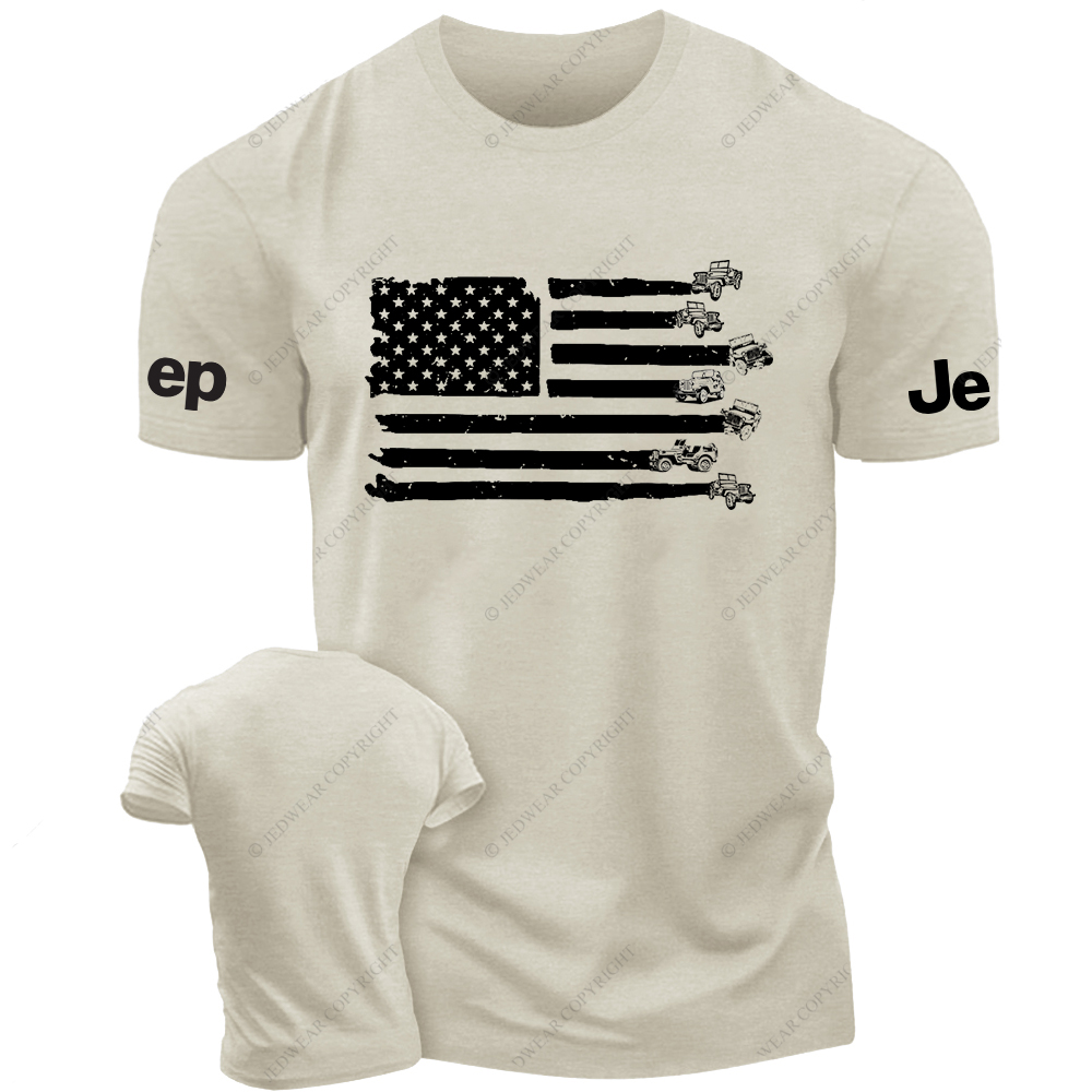 American Flag Off-Road Patriotism Jp T-Shirt