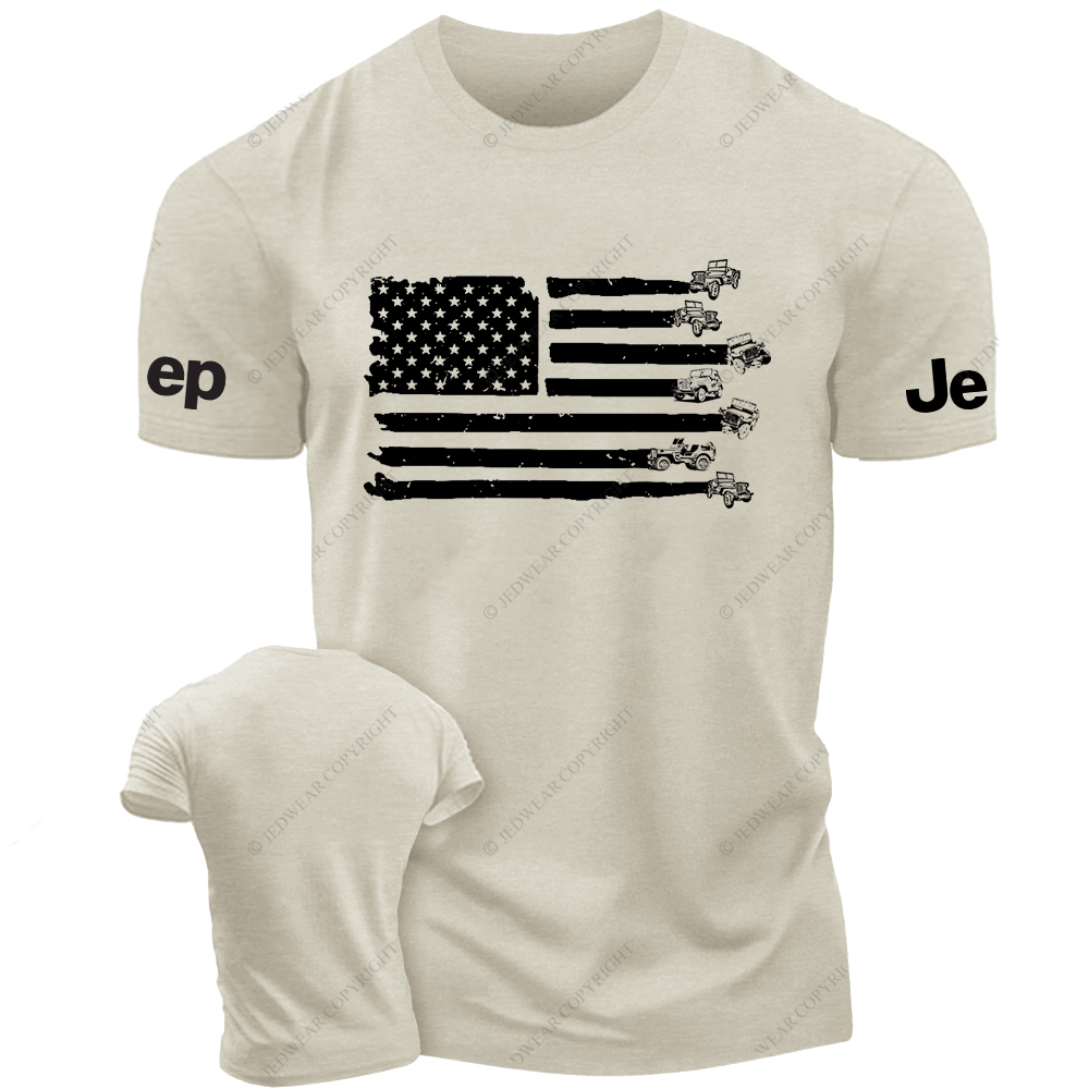 American Flag Off-Road Patriotism Jp T-Shirt