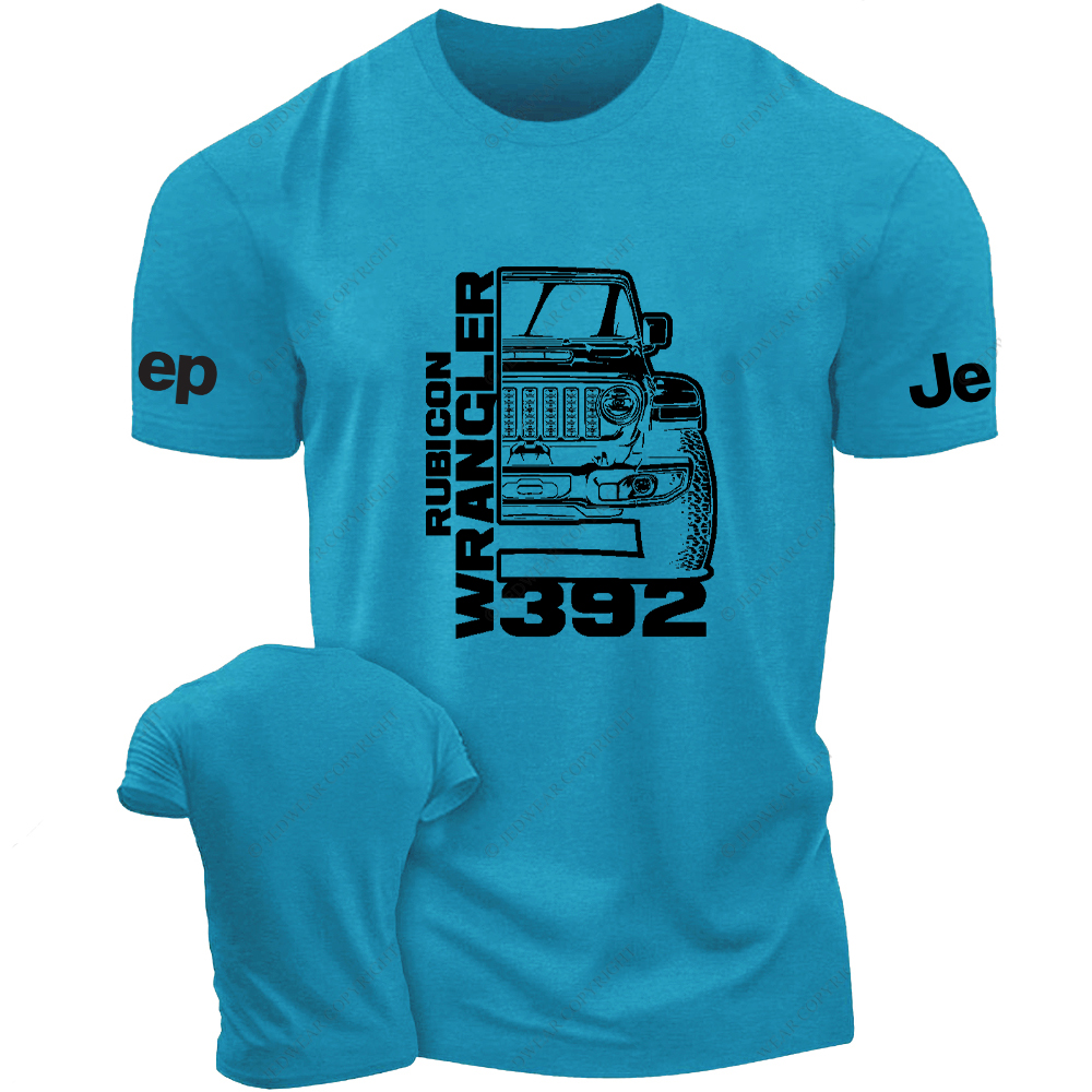 Rubicon Wrangler 392 V8 Trail King Off-Road Muscle Icon Jp T-Shirt