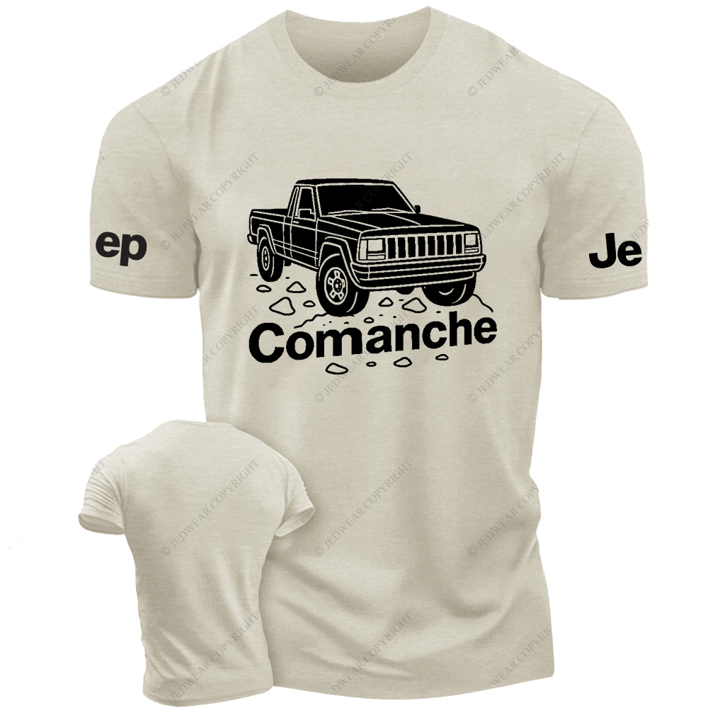Comanche MJ Action Shot Line Art Jp T-Shirt