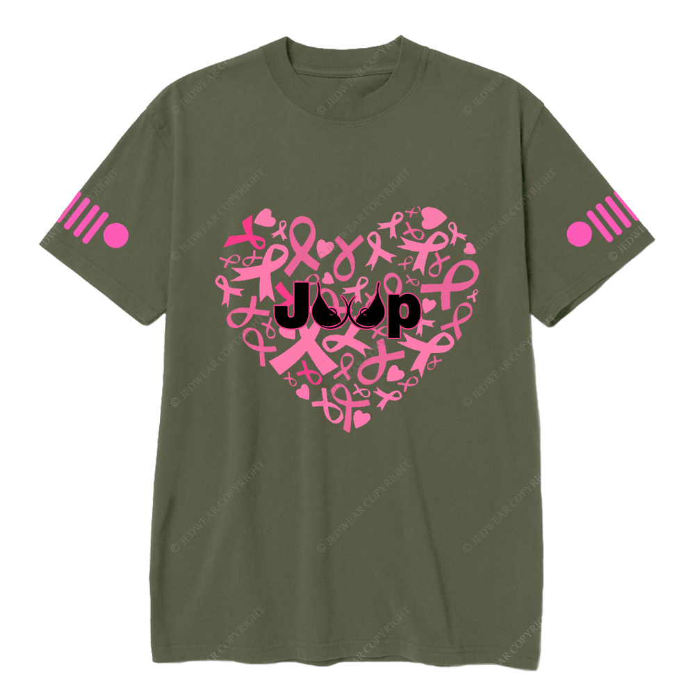 Breast Cancer Awareness Love Jp T-shirt
