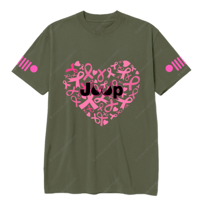 Breast Cancer Awareness Love Jp T-shirt