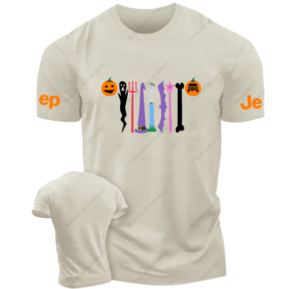 Pumpkin Halloween  Skull Bat Spider Web Witch Jp T-Shirt