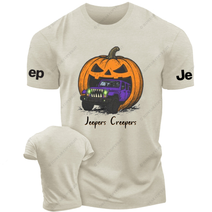 Spooky Halloween Pumpkin Creepers  Jp T-Shirt
