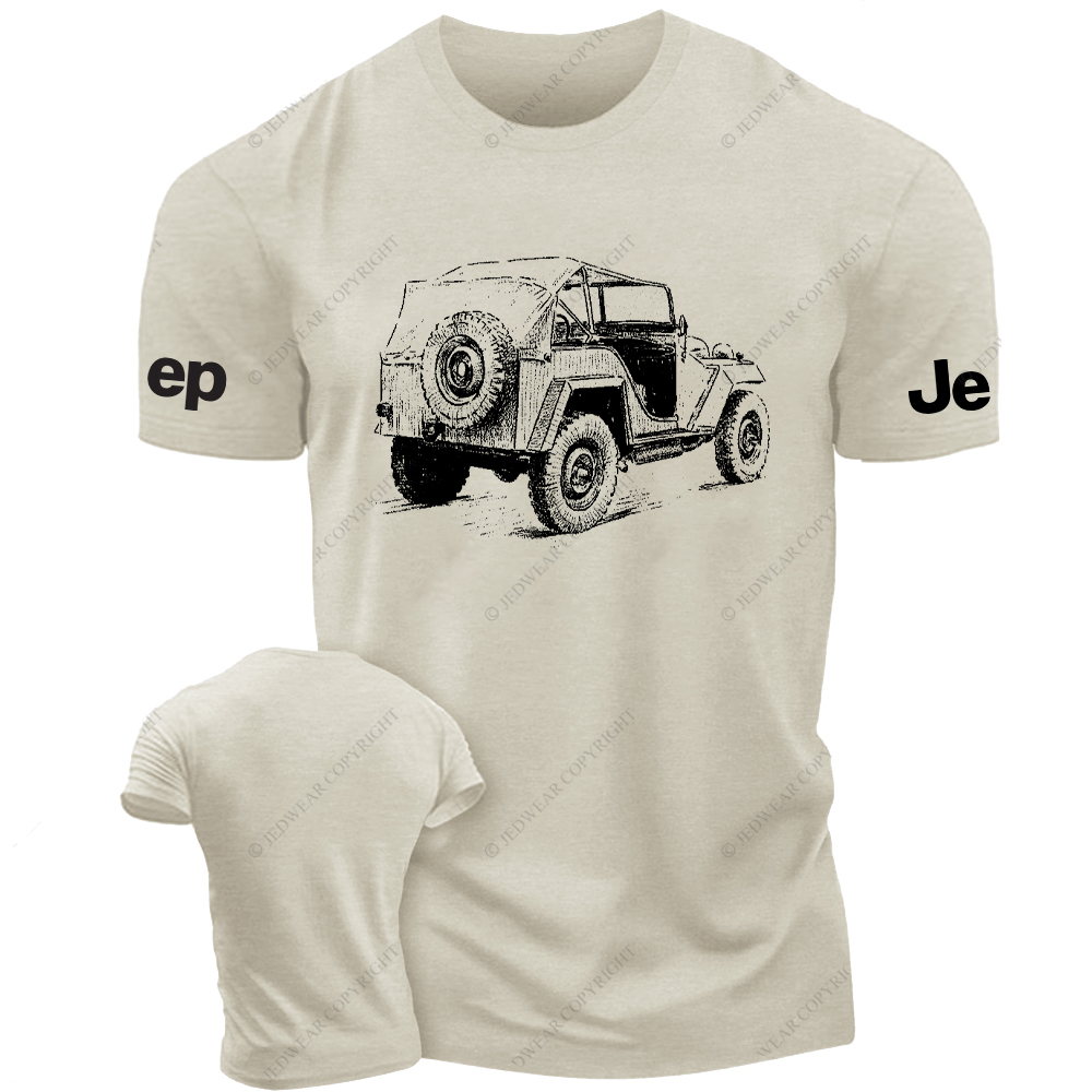Classic Camping Stick Figure Line Art Jp T-shirt