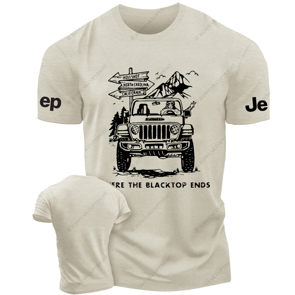Off-Road Adventure Explore Backroad Camping Outdoor Jp T-shirt