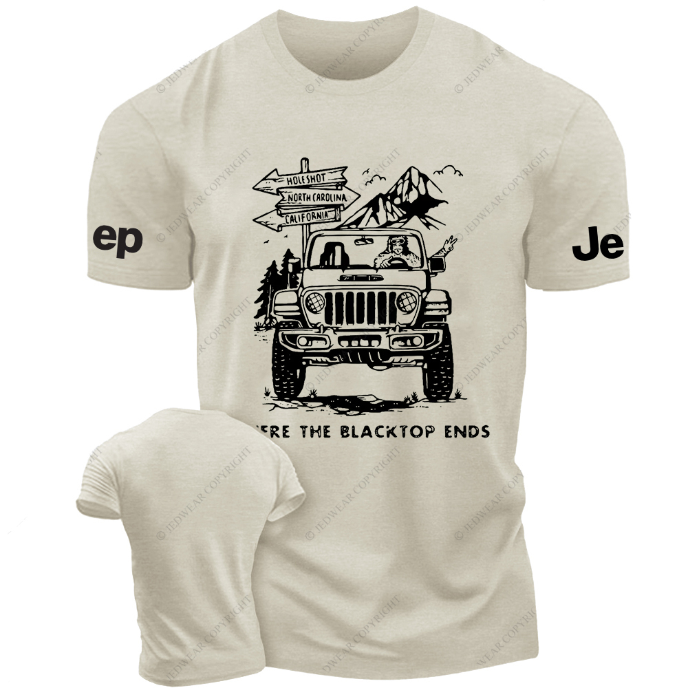 Off-Road Adventure Explore Backroad Camping Outdoor Jp T-shirt