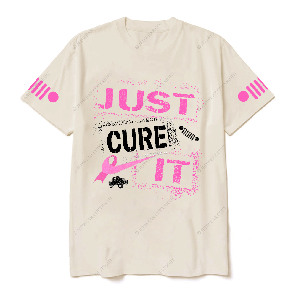 Just Cure It Breast Cancer Jp T-shirt
