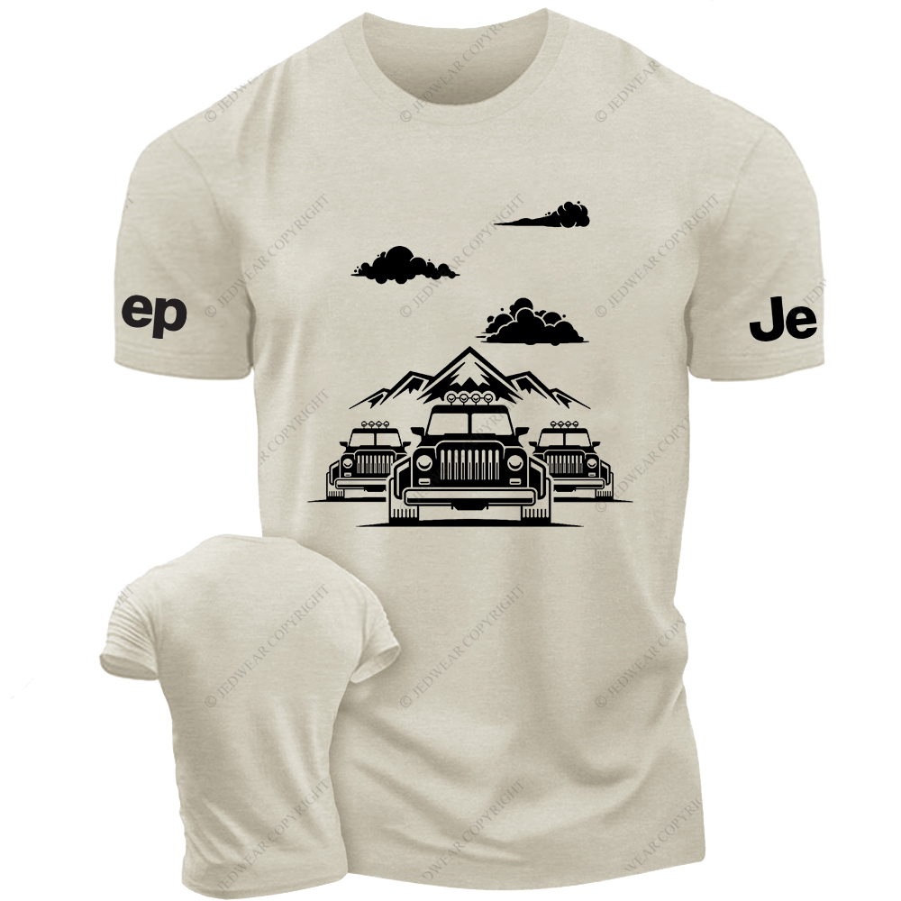 Minimalist Car Black And White Sketch Jp T-Shirt