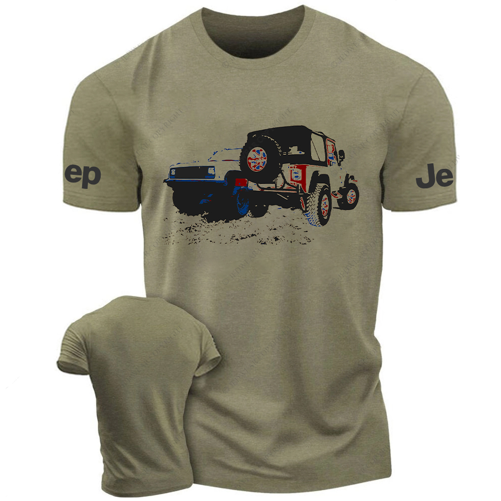 Front And Back Of Four-Wheeled Off-Road Vehicle Jp T-Shirt
