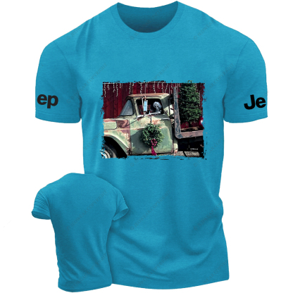 Skeleton Driving Off-Road Vehicle Jp T-Shirt