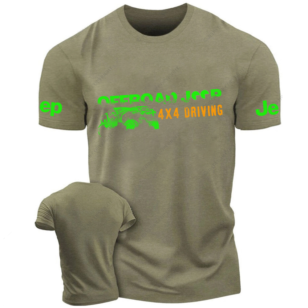 Green Off-Road Vehicle 4x4 Driving Jp T-Shirt