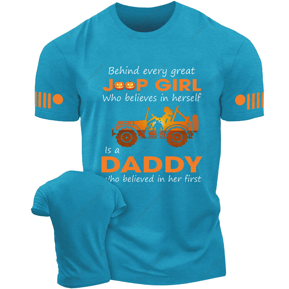 Halloween Behind Every Great Girl Who Believes In Herself Jp T-Shirt