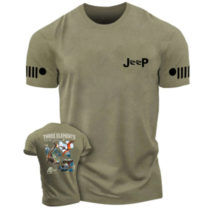 World Rebirth 3 Elements Dinosaur Jp T-shirt
