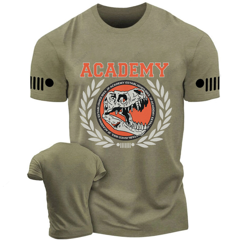 Dinosaur Varsity Academy Jp T-shirt
