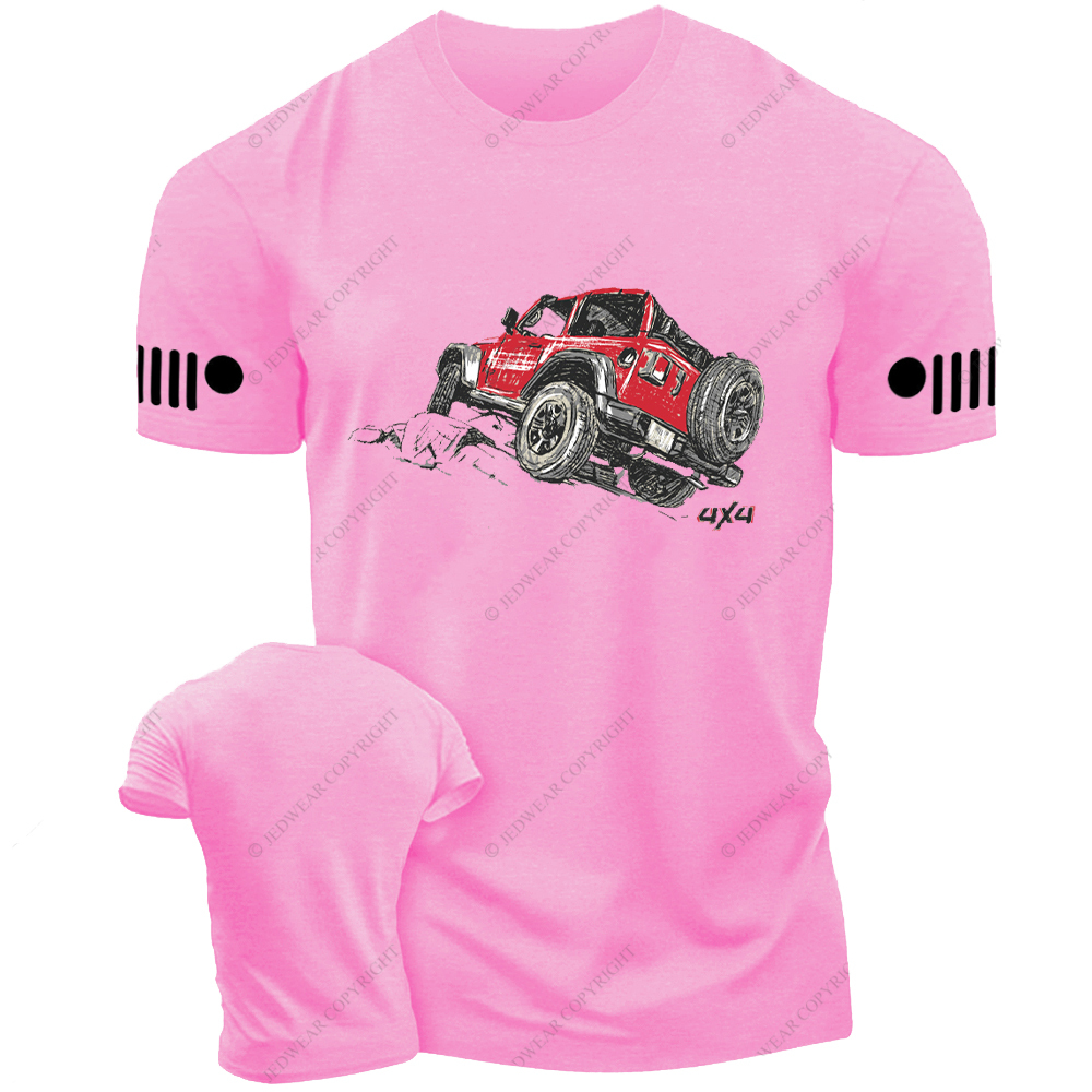 Rubicon Colorful Hand-Painted Jp T-shirt