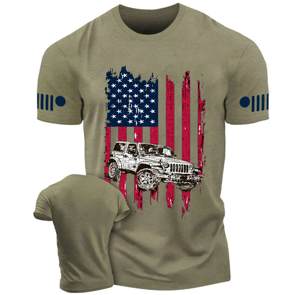 American Flag Patriotic Hero Jp T-shirt