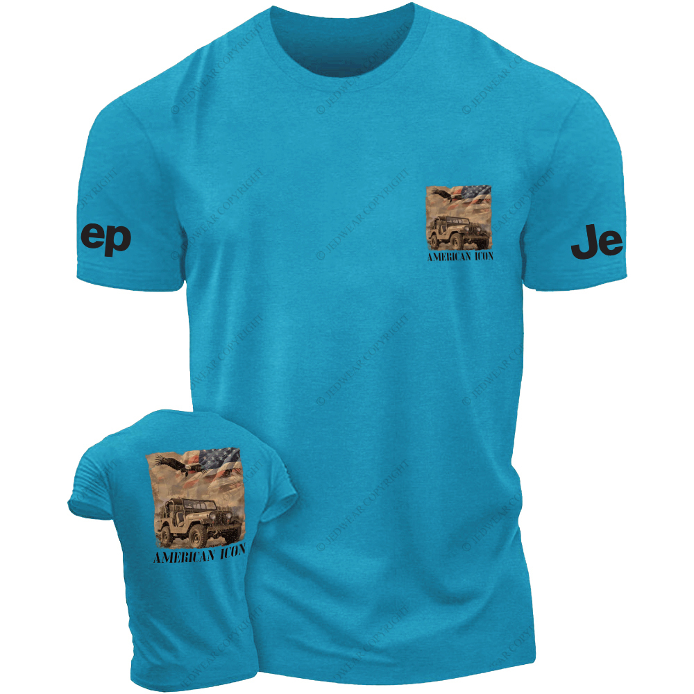 American Flag Eagle American Icon JP T-Shirt