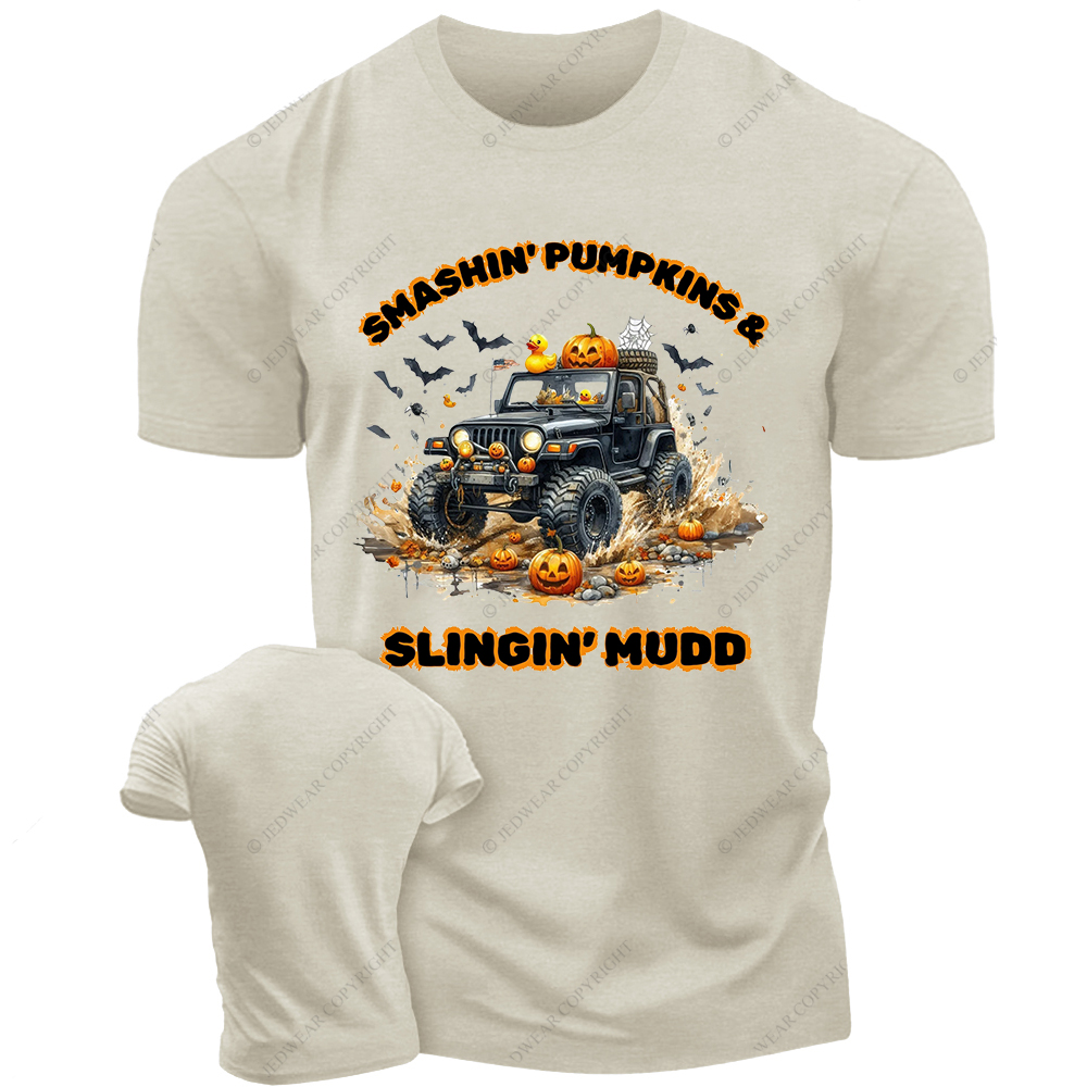 Halloween Smashin Pumpkins Slingin Mudd Jp T-shirt