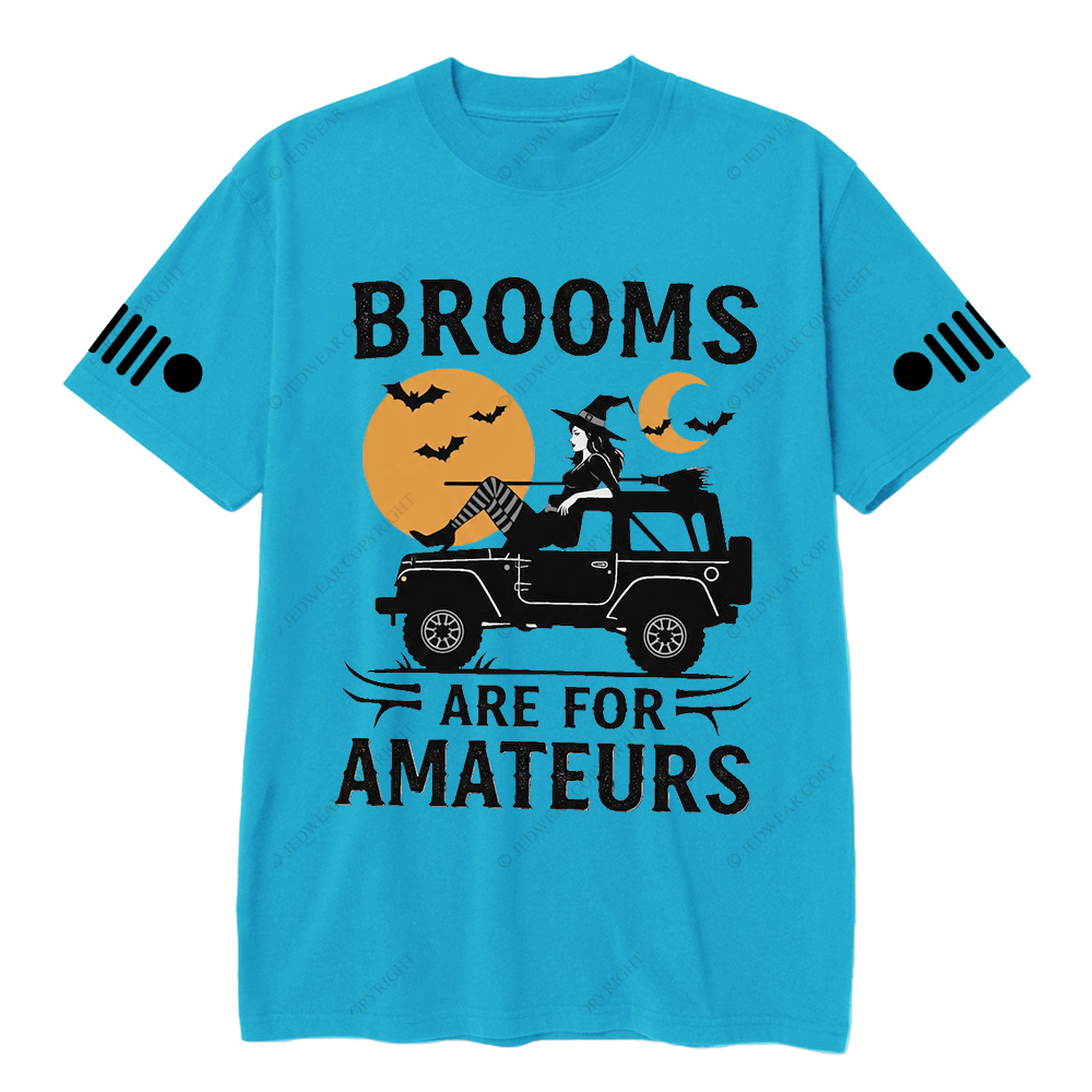 Halloween Brooms Are For Amateurs Jp T-shirt