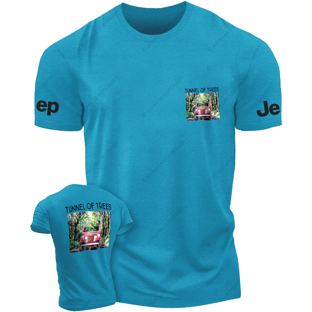 Tonnel Of Trees Road Gress JP T-Shirt