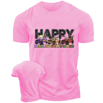 Happy Halloween Hallowthankmas Jp T-shirt