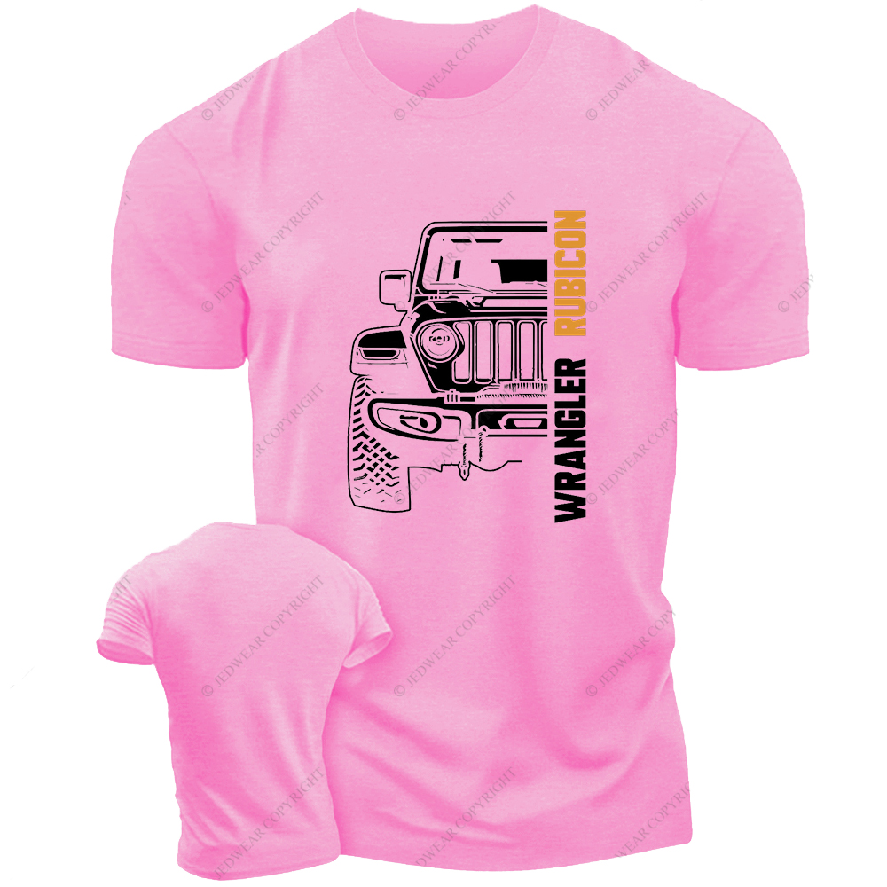 Wrangler Rubicon Black And White Sketch Jp T-Shirt
