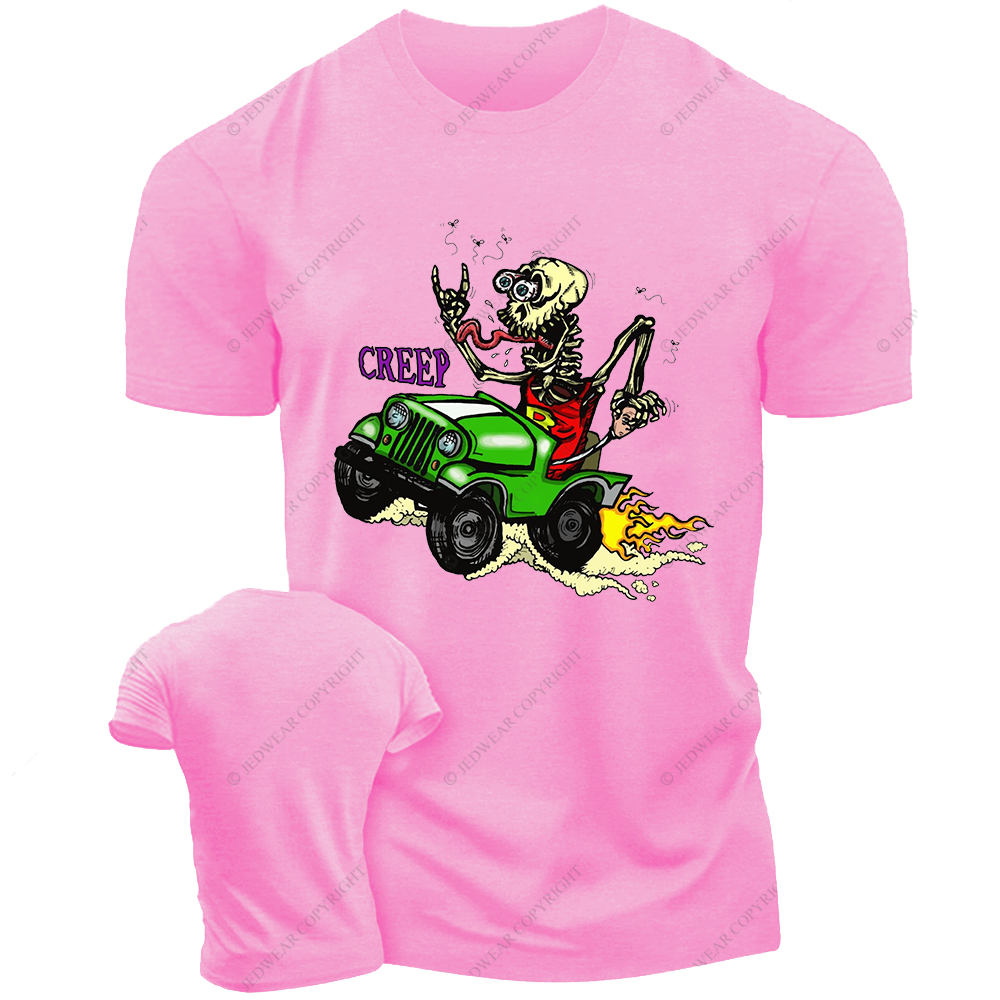 Green Skull Creep Jp T-Shirt