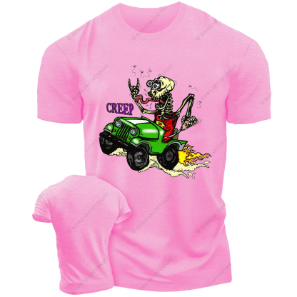 Green Skull Creep Jp T-Shirt