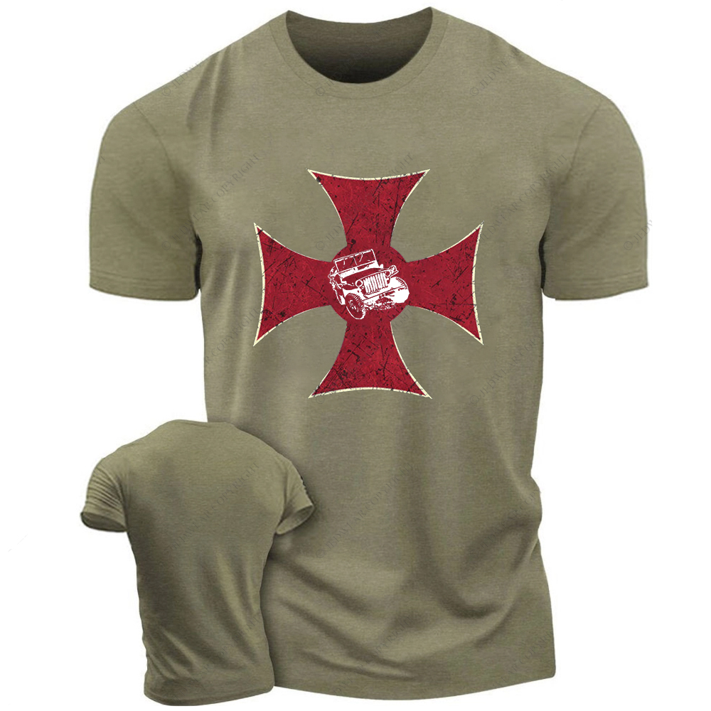 Knights Templar Crusader Cross Jp T-Shirt