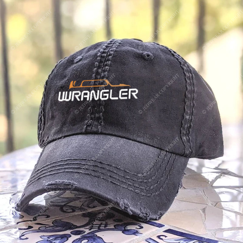 Jp Wrangler Oranger Silhouette Jp Baseball Cap