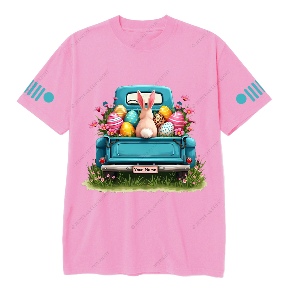 Duck Bunny Ears Off-Road Girl Jp T-shirt