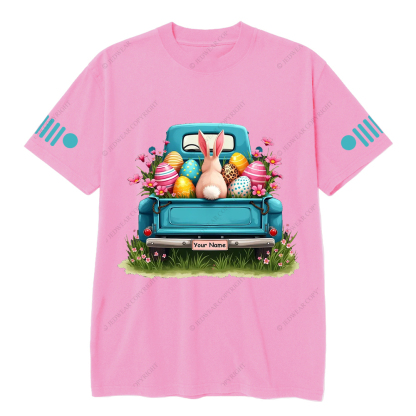 Duck Bunny Ears Off-Road Girl Jp T-shirt