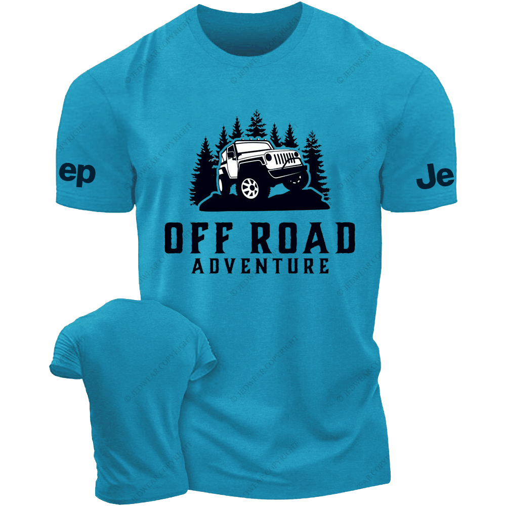 Off Road Adventure  Mountains Tree JP T-Shirt