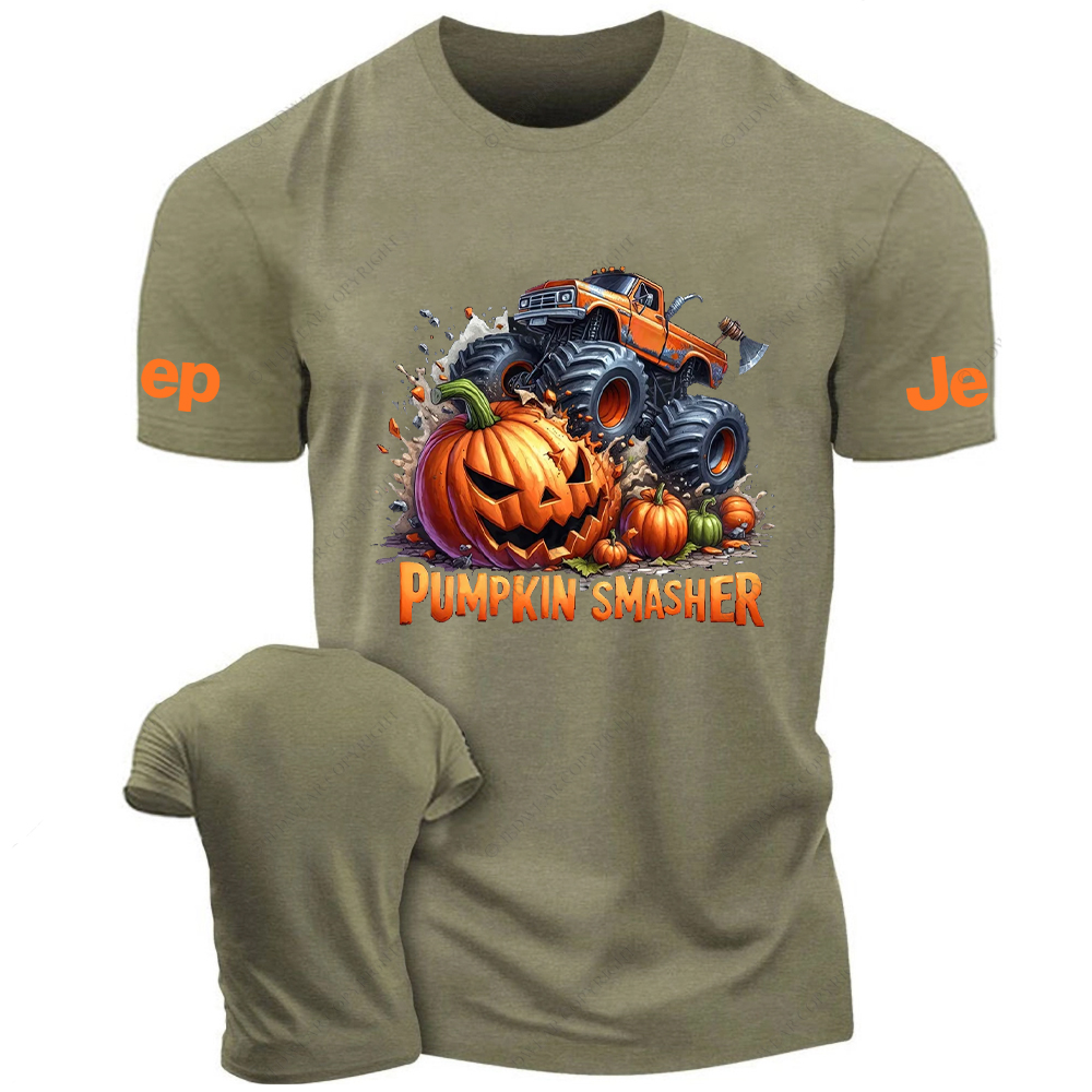 Pumpkin Halloween Smasher Jp T-Shirt